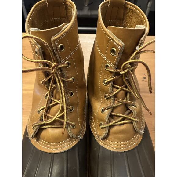 Vinatge LL Bean Duck Bean Boots Maine Hunting Shoe Goretex Made In USA Mens 11 main image 7